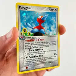 Pokemon Porygon2 EX Unseen Forces 12/115 Holo Rare 2005 (LP) - Image 4