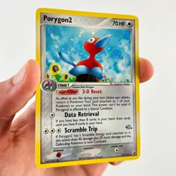 Pokemon Porygon2 EX Unseen Forces 12/115 Holo Rare 2005 (LP) - Image 5