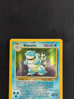 Pokemon TCG Blastoise Holo-Rare 2/102 Base Set Unlimited - Image 2