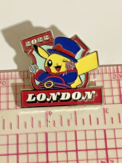 Pokemon PIKACHU Pin 2022 London World Championship Tournament Collectible - Image 5