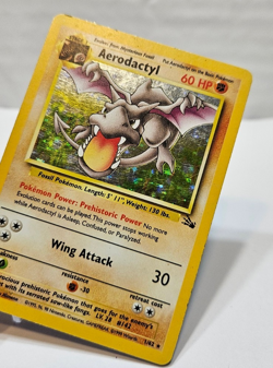 Aerodactyl 1/62 Holo Rare Unlimited Fossil Pokemon 832 - Image 4