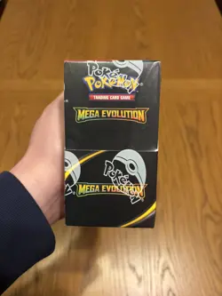 Pokemon TCG: Mega Evolution Half-Booster Box - Sealed (18 Packs) Display - Image 1