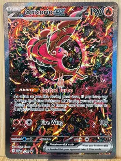 Pokemon TCG Oricorio ex 024 Me: Mega Evolution Promo Holo NM - Image 2