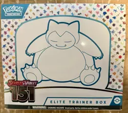 Pokemon TCG SEALED SV: Scarlet & Violet 151 (MEW) Elite Trainer Box ETB NM - Image 1