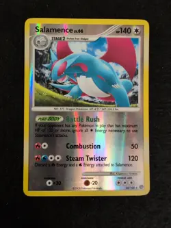 Salamence 24/100 Reverse Holo Rare Stormfront Pokemon TCG - Image 1