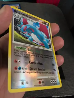 Salamence 24/100 Reverse Holo Rare Stormfront Pokemon TCG - Image 3