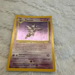 Pokemon TCG Haunter Fossil 6 Holo Unlimited Holo Rare - Image 2