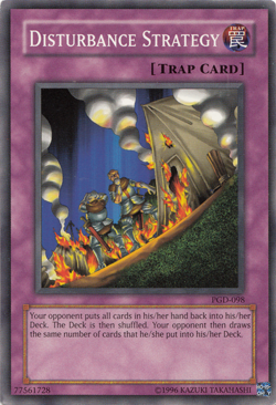 Disturbance Strategy DR1-EN046 or PGD-098 Common Near Mint Yu-Gi-Oh! - Image 1