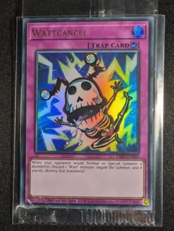 Yugioh - Wattcancel LART-EN068 Limited Edition Ultra Rare Sealed NM - Image 1