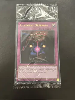 Ultimeat Offering Ultra Rare Lost Art Promotion LART-EN071 Yugioh Sealed - Image 1