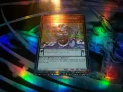 Archfiend Eccentrick 1st Edition Quarter Century Secret Rare RA04-EN017 Yu-Gi-Oh - Image 1
