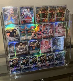 One Piece TCG SR lot Blue - Image 1