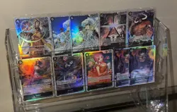 One Piece TCG SR lot Black - Image 1