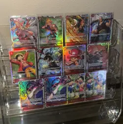 One Piece TCG SR lot Red - Image 1