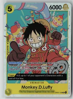 Monkey.D.Luffy - OP07-109 (Reprint) OP07-109 One Piece Premium Booster - Image 1