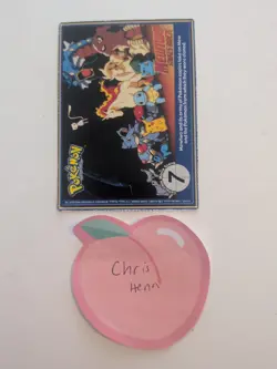 Gengar #94 Burger King PokeTrivia Pokemon Card Perforated LP Condition - Image 3