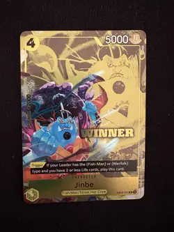 Jinbe (Winner Pack 2025 Vol. 3) EB02-055 One Piece Promotion Cards Foil - Image 1