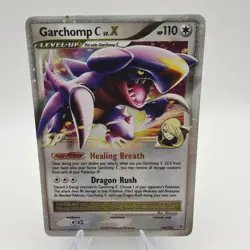 Pokemon Card Garchomp C Lv. X Supreme Victors 145/147 Holo Rare - MP - Image 1