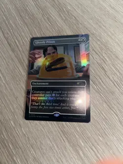 Secret Lair Drop The Office (7024) Ghostly Prison Bonus card Foil Magic MTG - Image 2