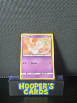 Pokemon Card Mew 32/68 Hidden Fates Non Holo Rare Near Mint - Image 1