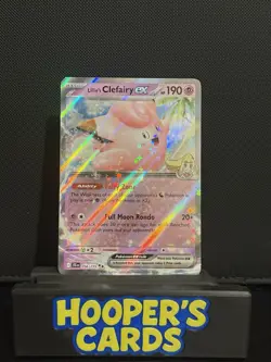 Pokemon TCG Holo Lillies Clefairy EX Journey Together Card 056/159 - Image 1