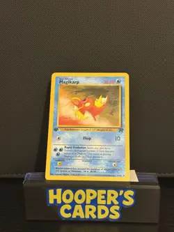 1st Edition Magikarp 47/82 - Vintage Rocket Non-Holo Pokemon Card - HP - Image 1