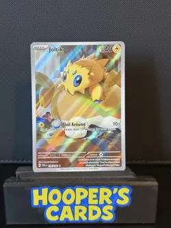 Pokemon TCG Card Joltik 196/182 Paradox Rift Illustration Rare - Nm - Image 1
