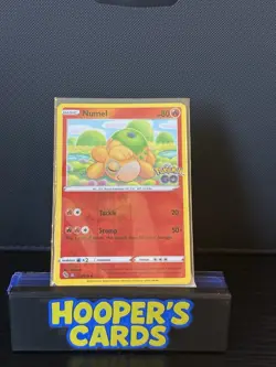Pokemon Go Card 013/078 Numel Hidden Ditto Unpeeled Peelable - Image 1