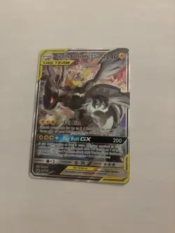 Pokemon TCG Pikachu & Zekrom GX Black Star Promo Card SM168 NM Pack Fresh - Image 1