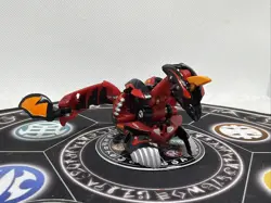 Bakugan Battle Brawlers Pyrus Hex Viper Helios Anime Color & Card Painted - Image 1