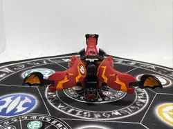 Bakugan Battle Brawlers Pyrus Hex Viper Helios Anime Color & Card Painted - Image 3