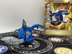 Bakugan Aquos Twin Doubrew & Gate Card Bakutech Japan Import Rare - Image 2