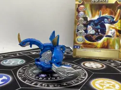 Bakugan Aquos Twin Doubrew & Gate Card Bakutech Japan Import Rare - Image 4