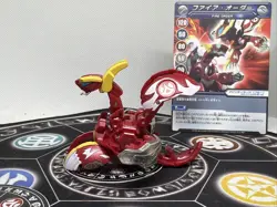 Bakugan BakuTech Pyrus Gren Dragaon Dragonoid & Ability Card Japan Import Rare - Image 4