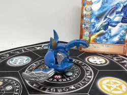 Bakugan Aquos Twin Doubrew & Gate Card Bakutech Japan Import Rare - Image 2