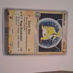 Pokemon Raichu ex EX Sandstorm 98/100 Holo 100 HP Ultra Rare TCG Card - Image 2