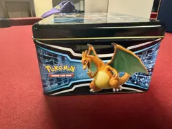 2019 Pokemon collectors tin/lunchbox loaded with over 1000 Pokemon cards. - Image 3