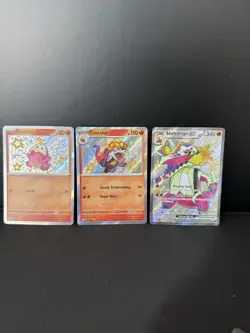 Skeledirge Ex Evolutionary Line Paldean Fates Black Star Promo Cards Bundle NM - Image 1