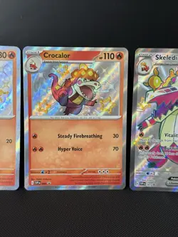 Skeledirge Ex Evolutionary Line Paldean Fates Black Star Promo Cards Bundle NM - Image 3