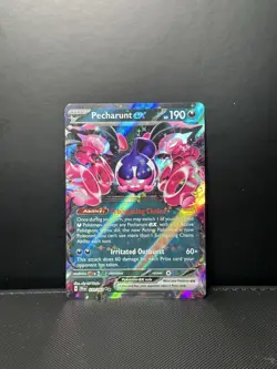 Pokemon TCG Card Pecharunt EX 039/064 Double Rare Shrouded Fable - Image 1
