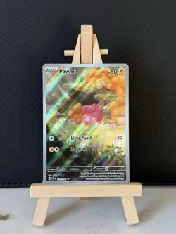 Pokemon Card Pawmi 226/091 Paldean Fates Illustration Rare Near Mint - Image 1