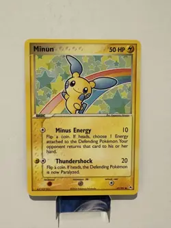 Pokemon EX Hidden Legends Minun Card 67/101 Non-Holo NM/MINT - Image 1