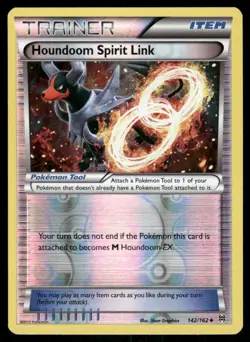 Pokemon Cards Houndoom Spirit Link 142/162 Reverse Holo BREAKthrough NM - Image 1