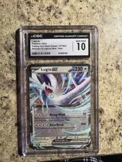 Lugia ex CLV 017/034 Trading Card Game Classic Holo CGC 10 GEM MINT English - Image 1