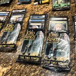 LORD OF THE RINGS LOTR ccg Open Packs Mixed Cards 22 Packs - Image 4