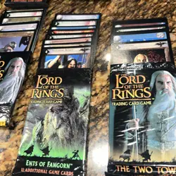 LORD OF THE RINGS LOTR ccg Open Packs Mixed Cards 22 Packs - Image 5