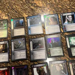Lord Of The Rings 40 All Foil Cards TCG Ages End Limited 19P1-19P-40 Cards - Image 4
