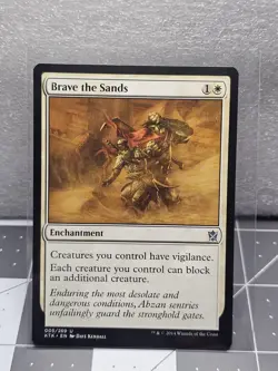 MTG | Khans of Tarkir | Brave the Sands | Regular - Image 1