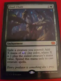 MTG Food Chain Foil Double Masters 2022 147/331 NM - Image 1