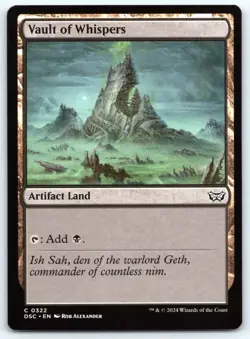 Vault of Whispers - Commander Duskmourn - MTG - Magic - Near Mint pack fresh - Image 1